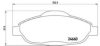 BREMBO P 61 101 Brake Pad Set, disc brake